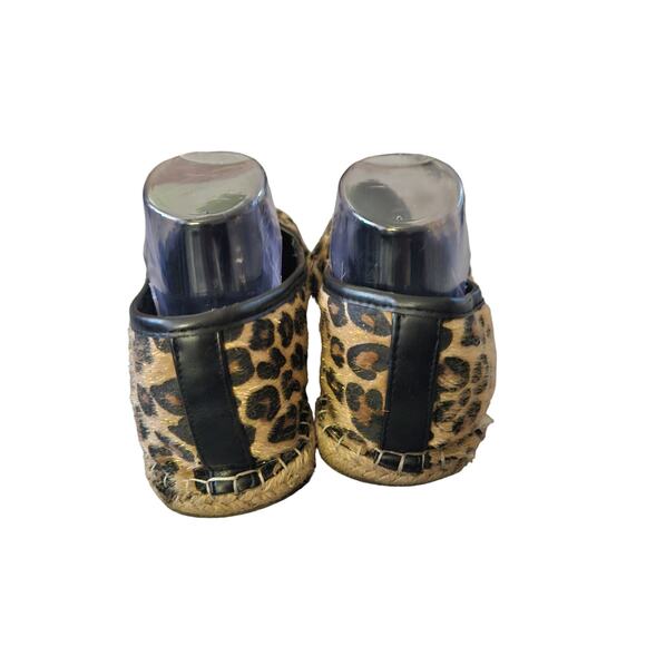 Animal Print Slip on Shoes Size 10 - Picture 2 of 4